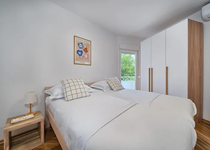 アパート Adriatic Retreat Meje, 4 Min Walk To The スプリト