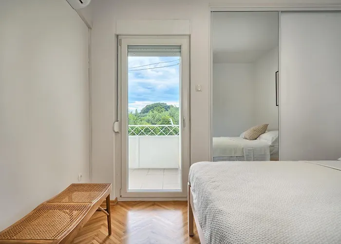 アパート Adriatic Retreat Meje, 4 Min Walk To The